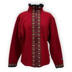 Kuhl ALF Red Began Nordic Wool Coat Size Large Photo 0