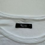 Michael Lauren  White Jan Scoop Neck Tee Size Small NWOT Photo 2
