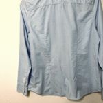 Vineyard Vines  women Oxford tailored long sleeve shirt light blue size 10 Photo 8