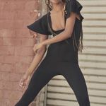 Free People Movement FP Movement On The Edge Black Jumpsuit Onsie in Black Small Photo 1