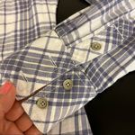 True Religion  Western women’s plaid button down cotton fitted shirt size S Photo 6