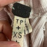 We The Free  People XS‎ Ribbed Knit Sleeveless Turtleneck Top Ivory Photo 2