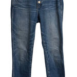 Madewell  Jeans Womens 26 Blue Slim Straight Distressed Button-Front High Rise Photo 0