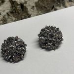 Women's Costume Earrings Rhinestone CLIP On Clip Photo 0