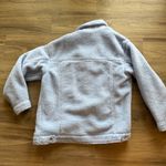 Missguided misguided Women's Light Blue Oversized Sherpa Jacket Size 2 Photo 4