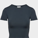 Aritzia  Babaton Contour Crew Cropped T-Shirt Photo 0
