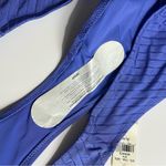 Aerie  • NWT Blue Ribbed Shine Cheekiest Bikini Bottom Photo 3