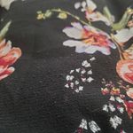Anaelle Black Floral Dress Pink Size XS Photo 6