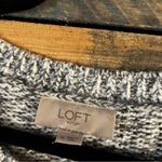 Loft Outlet Gray Marled Knit Sweater Size Medium Photo 10