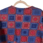 ZARA Bandana Pattern Tee Shirt Sz M Photo 4