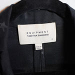 Equipment x Tabitha Simmons Hampton Star Print Pattern One Button Blazer Jacket Photo 1