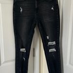 KanCan USA Black Distressed Skinny Jeans Photo 0