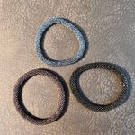Friendship Beaded Bracelets Set of 3 Multiple Photo 2