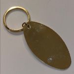Engraved Bailey/Lela Stylish Gold Oval Keychain Photo 2