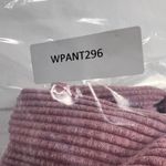 BDG Urban Outfitters High Rise Wide Flare Leg Corduroy Pull On Pants Pink Size L Photo 9