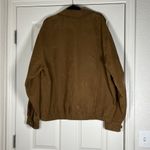 Cutter and Buck  Men’s Brown Faux Suede Full Zip Polyester Lined Outdoor Coat XL Photo 1