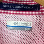 Columbia  Red & White Plaid PFG Super Bonehead Long Sleeve Top XL Photo 4