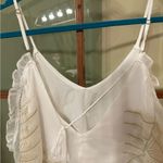 Gimmicks by BKE White and Cream Blouse Photo 3