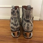Jeffrey Campbell  Boone Snake Print Booties Photo 4