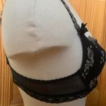 Allande France Fine Lingerie Black Bra with grey lace and bow detailing Size undefined Photo 2