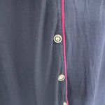 Nora Twips Long Sleeve Knit Button Sleep Nightgown Sleepwear Blue Size M Photo 3