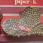 Piper K Gold Cowboy Hat Hair Clip Photo 2