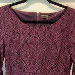 Dana Buchman Lace Overlay Knee 3/4 Length Sleeve Dress Photo 9