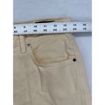 GoldSign Women's butter yellow Wide Leg Jeans Size 27 High Waist Denim Casual Tan Photo 1