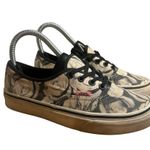 Vans Authentic Digi Roses Floral Lace Up Skateboard Sneakers Men's 4.5/Women's 6 Photo 4