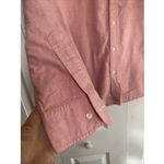 Ralph Lauren  Sport Womens 12 Pink Long Sleeve Cotton Dress Shirt Boyfriend Photo 2