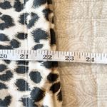 Old Navy  Leopard Print Oversized Half Zip Mock Neck Pullover Sweatshirt Medium Photo 9