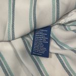 Apt. 9  white blue striped square neck long sleeve blouse top shirt Large Photo 6