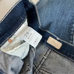 Mother High Waisted Rascal Ankle Slit Flip Zip Fly Blue Denim Jeans Size 26 Photo 14