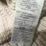 Madewell Bobble Pullover Textured Knit White Sweater XS balloon sleeve Photo 3