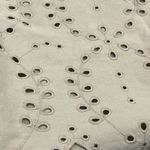 Sweet Magnolia Long Sleeve Shirt Dress W/Embroidered cut out 100% Cotton L Tan Size L Photo 6