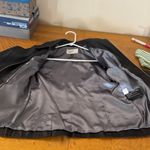 Jacqueline Ferrar  Black Leather Jacket vintage Photo 11