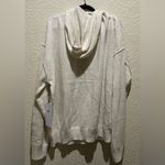 Alo Yoga  NWT New Class Cashmere Hoodie Bone Heather Pocket 2XL Oversized Photo 7