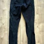 Lululemon  Run With The Sun Tight
Black / Pretty Lace Deep Coal Black Size 4 Photo 2