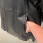 Worthington Women’s Black Leather Jacket Size Extra Large With Zipper & Pockets Photo 11