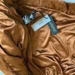 BLANK NYC Faux Fur Brown Teddy Sherpa Coat Jacket Photo 4
