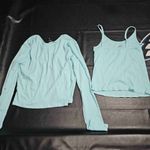Disney Womens Blue Lilo & Stitch Cardigan Sweater & Cami Set XL Photo 1