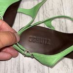 Schutz Womens Size 8  Lime Green Sandals Photo 5