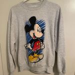 Disney Vintage  Mickey Sweatshirt Photo 0