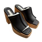 Stella McCartney NIB Skyla 115mm Platform Sandals in Black Size 40 Photo 7
