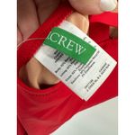 J.Crew  High Support Cross Back One Piece Swimming Suit Women 14 NWT Red Photo 9