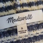 Madewell  SEAGROVE PULLOVER SWEATER IN STRIPE DARK BALTIC SMALL Photo 9