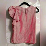 Who What Wear  One Sleeve Striped Blouse Photo 1