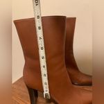 via spiga leather heeled boots size 9 1/2 M Photo 9