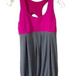 Lululemon  Padded Elastic Waist Loose Tank Top Pink Gray Size 4 Photo 0