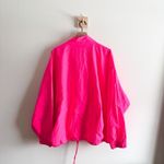 Good American  Hot Pink Anorak Pullover Jacket Size 7/8 Photo 2